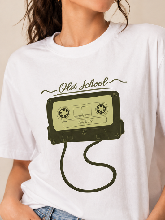Old School Tape Tee for Women