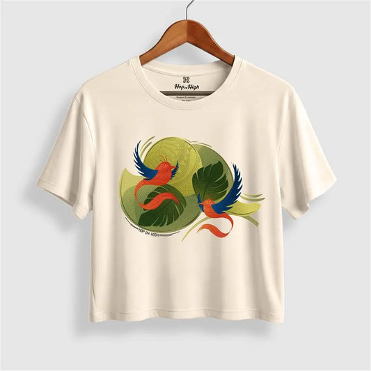 Twin Wings Embroidered look