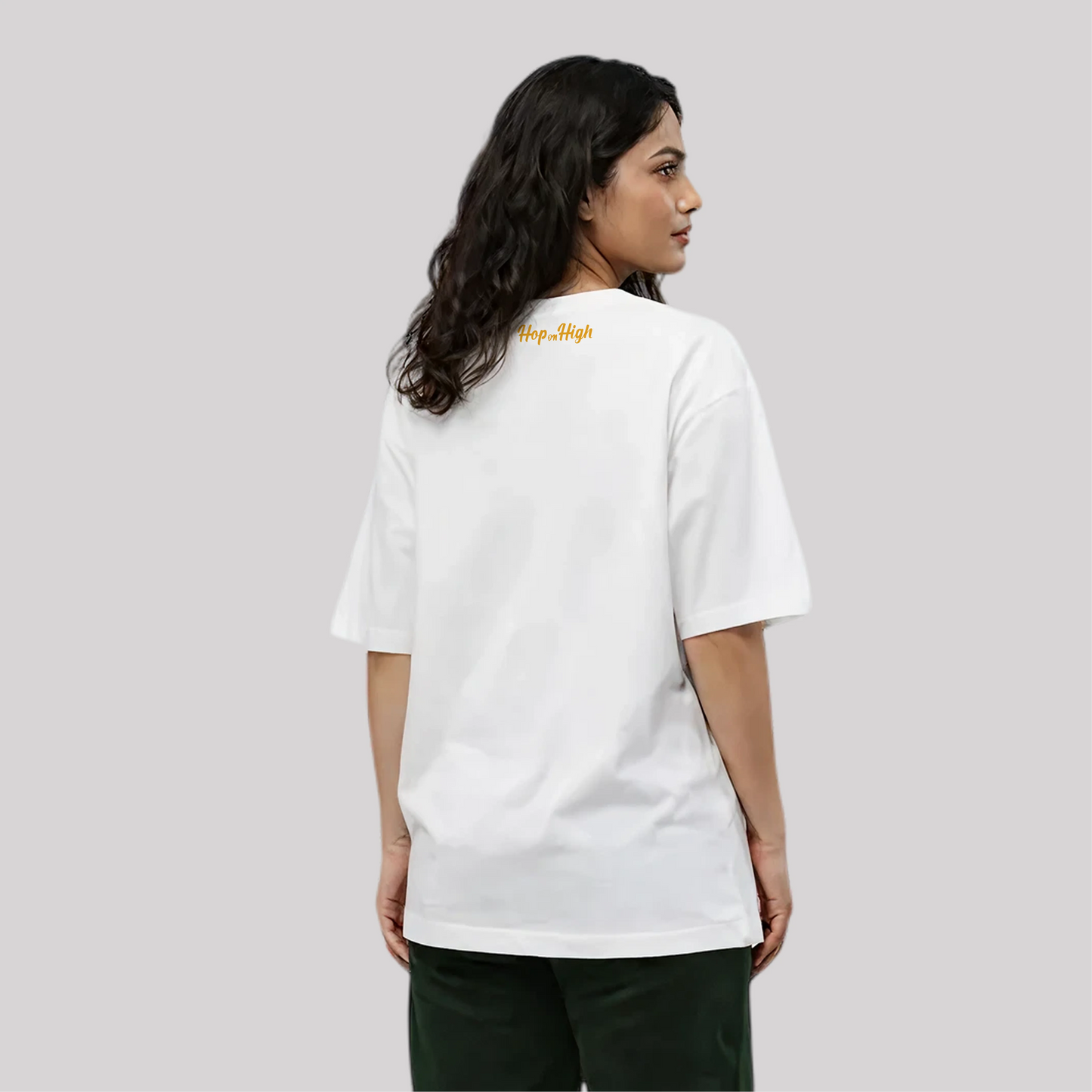 Oversized Signature Logo Tshirt For Women
