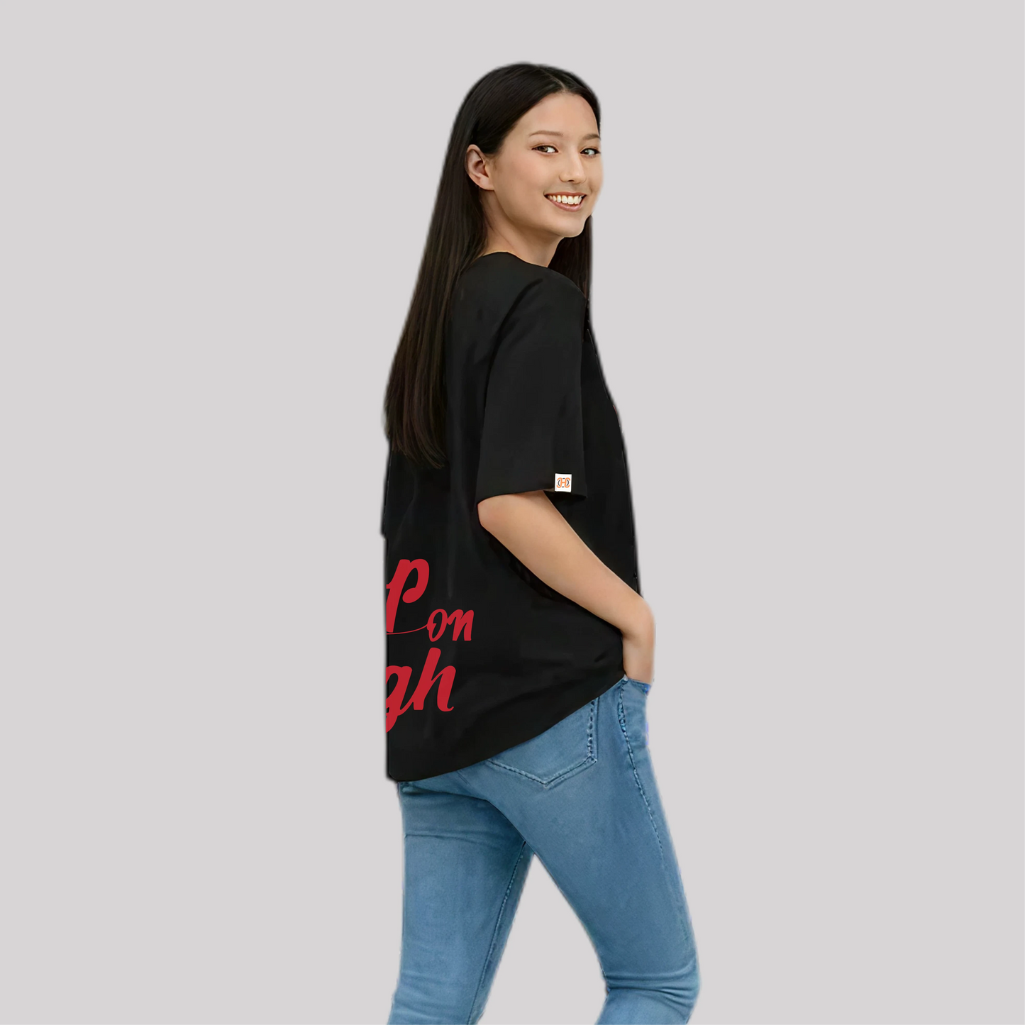 Oversized side to side tshirt for Women