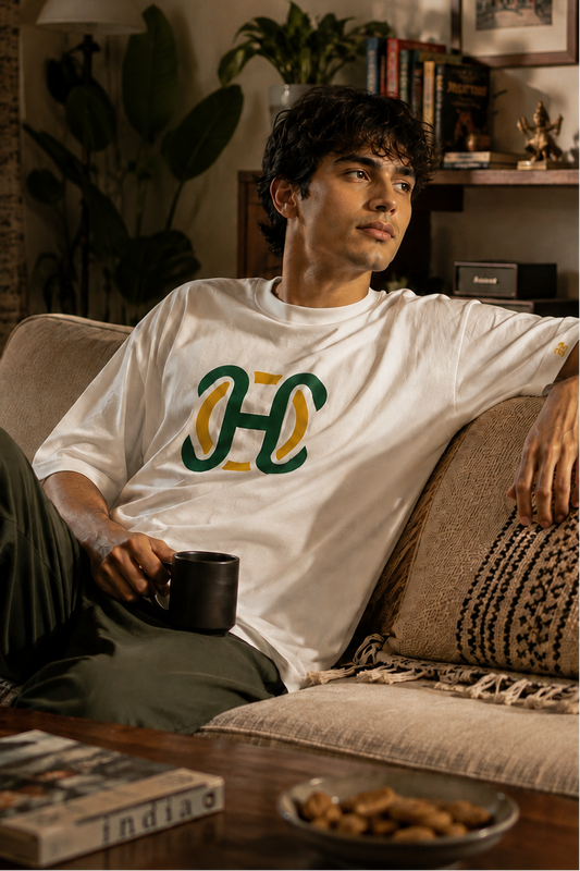 Oversized Signature Logo Tshirt for Men