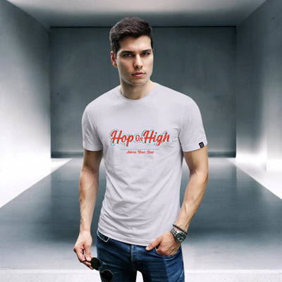 White Tshirt in brand name for Men