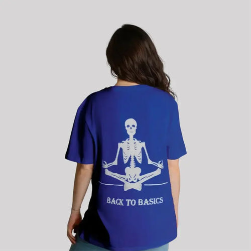 Oversized Skeleton Tshirt for Women