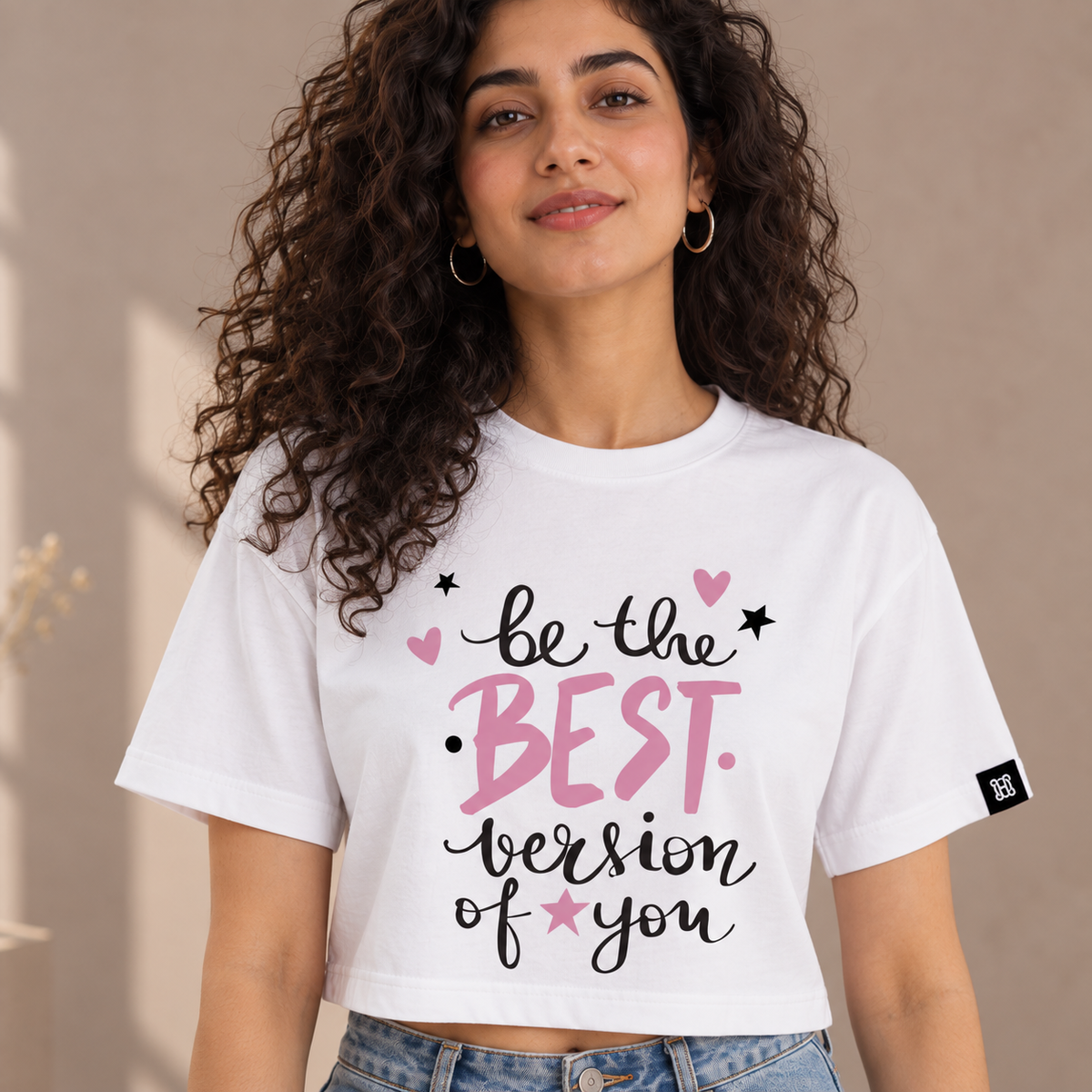 Be Best Version of You Crop Top