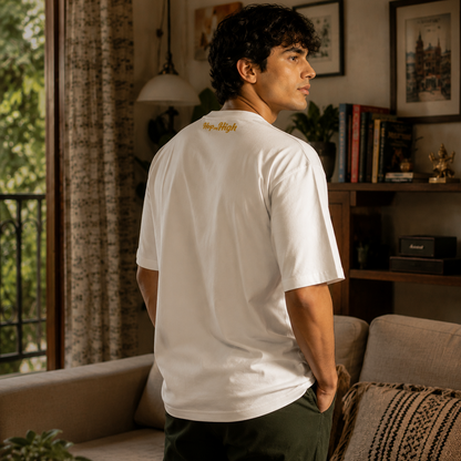 Oversized Signature Logo Tshirt for Men