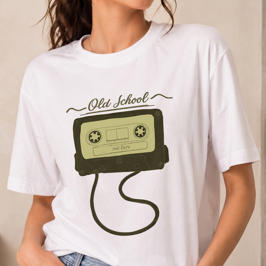 Old School Tape Tee for Women