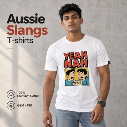 Yeah Nah Tshirt for Men