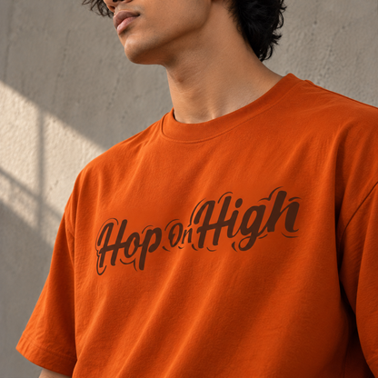 Oversized Tshirt in Brand name for Men