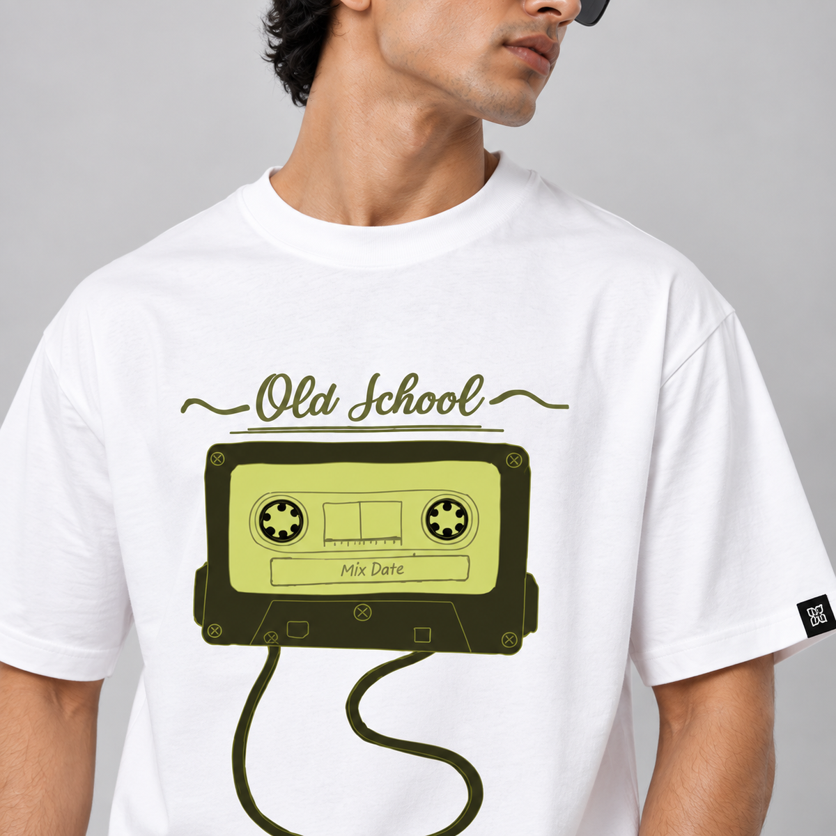 Old School Tape Tee for Men