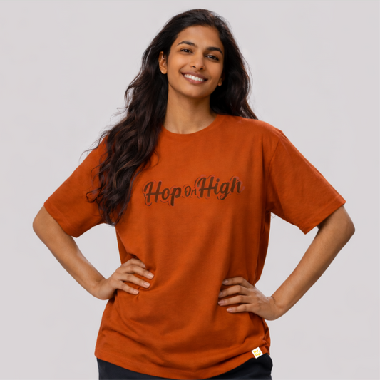 Oversized Tshirt in Brand name for Women