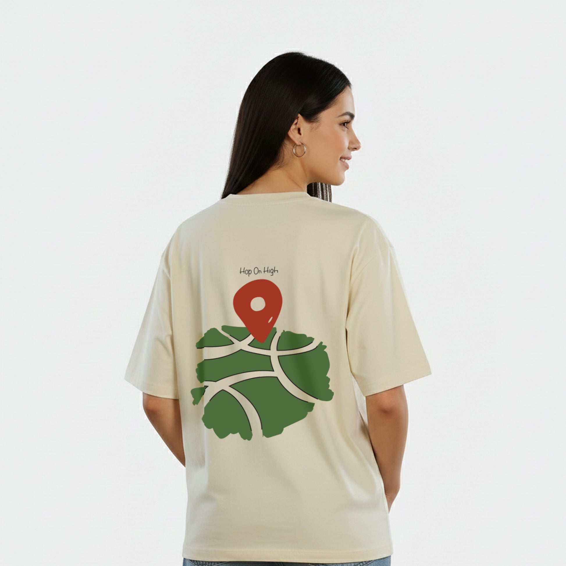 Bold location pin for Women
