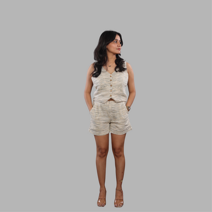 Khadi Handloom Co-ord Set