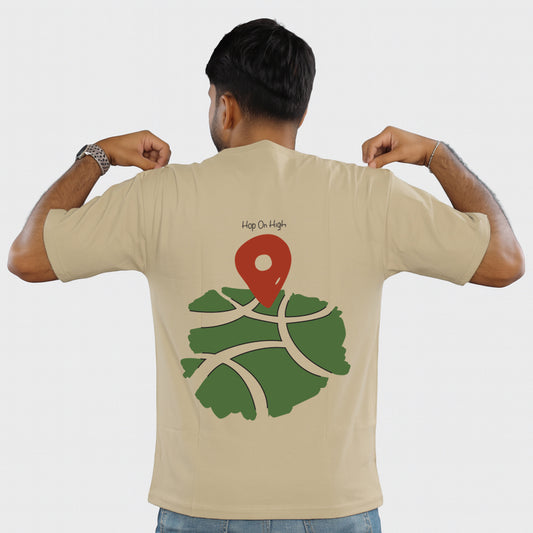 Bold location pin for Men