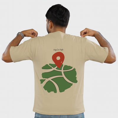 Bold location pin for Men