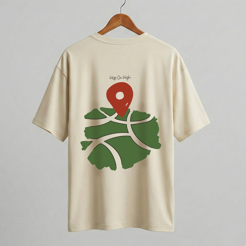 Bold location pin for Men