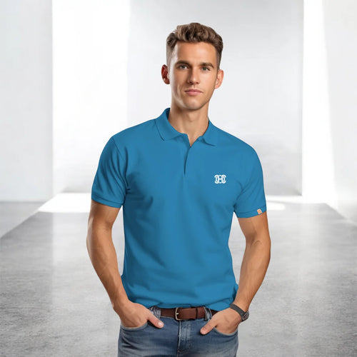 Premium Turquoise Blue Polo