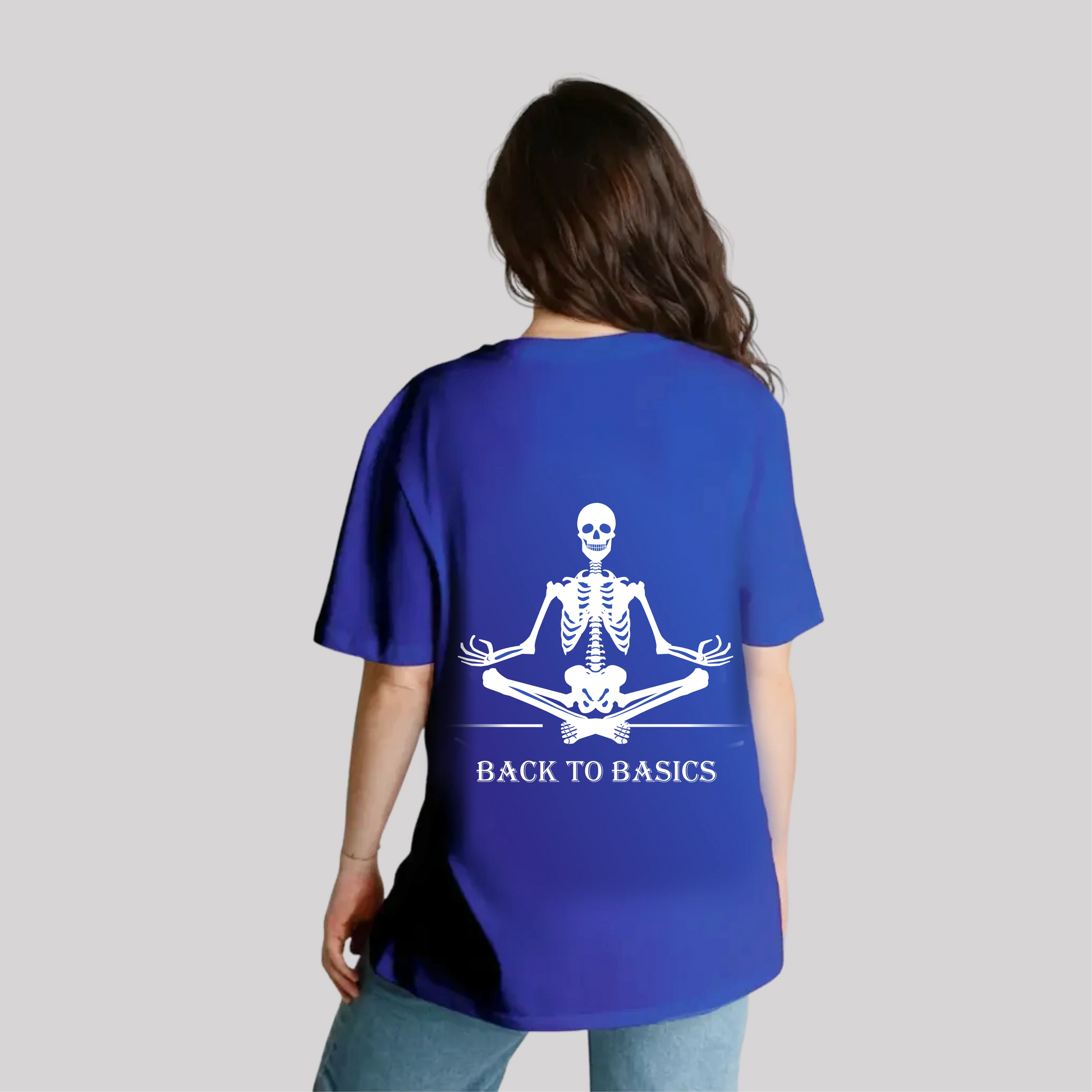 
Oversized Skeleton Tshirt for Women