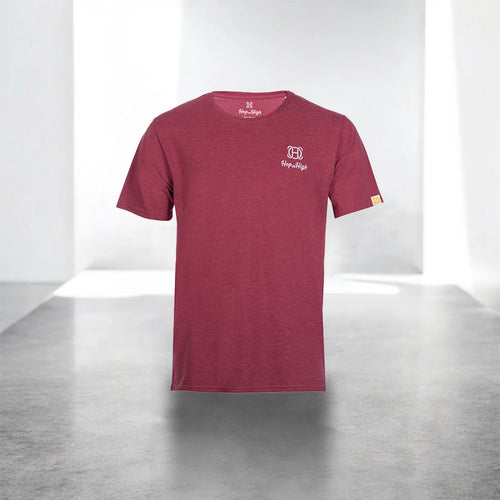 Red Melange Tshirt for Men alternate