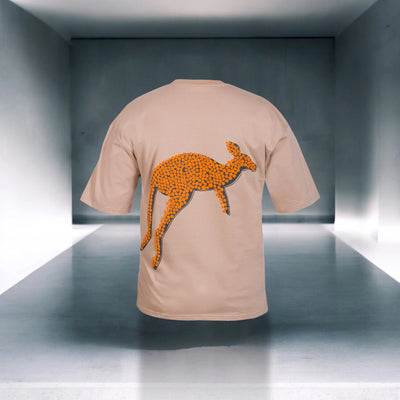 Oversized Big Puffed Kangaroo on back for Women