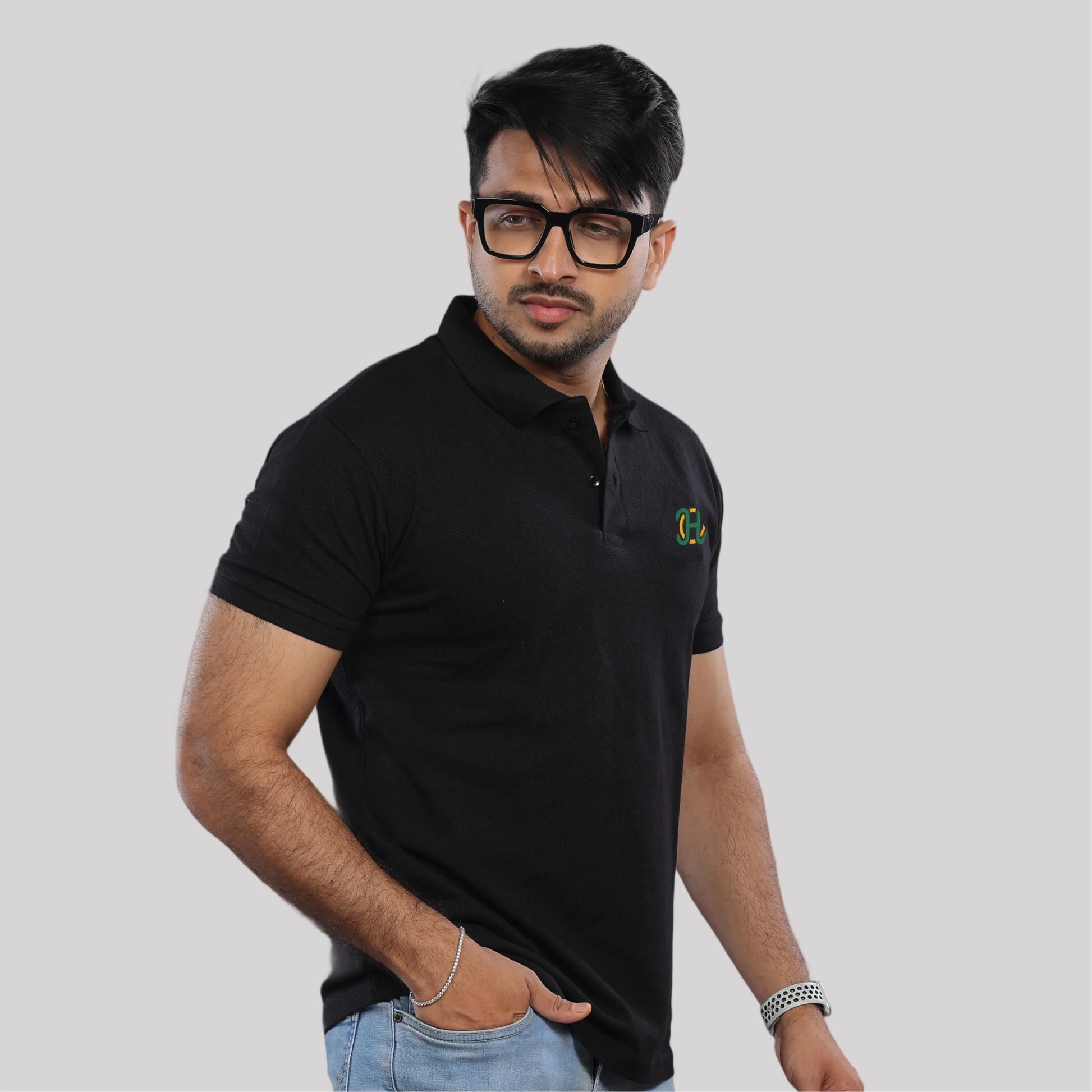 Signature Black Polo