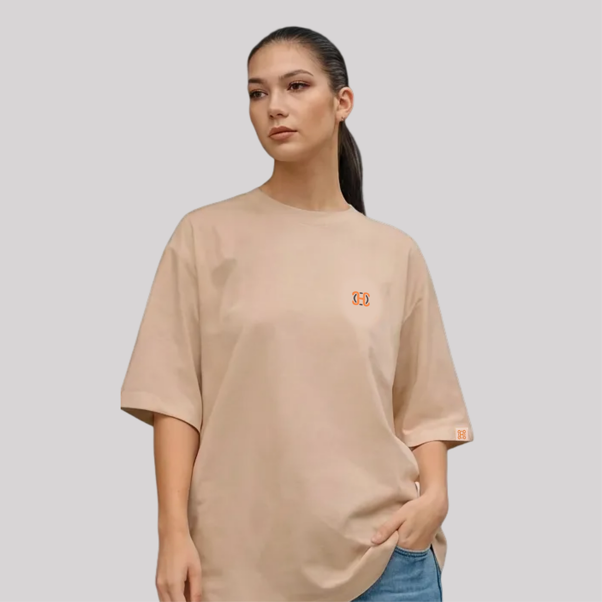 Oversized Big Puffed Kangaroo on back for Women