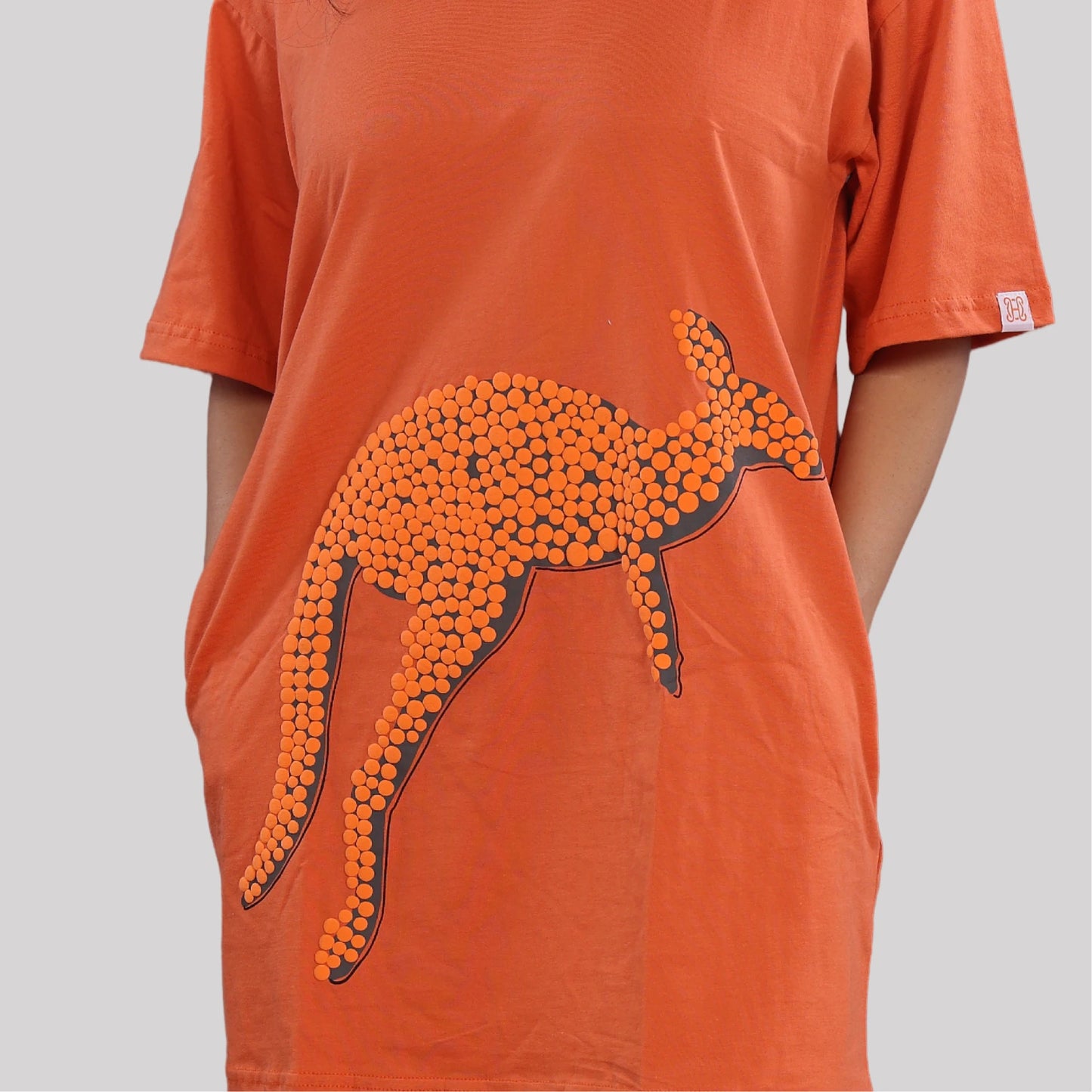 Oversized Kangaroo Tshirt Dress