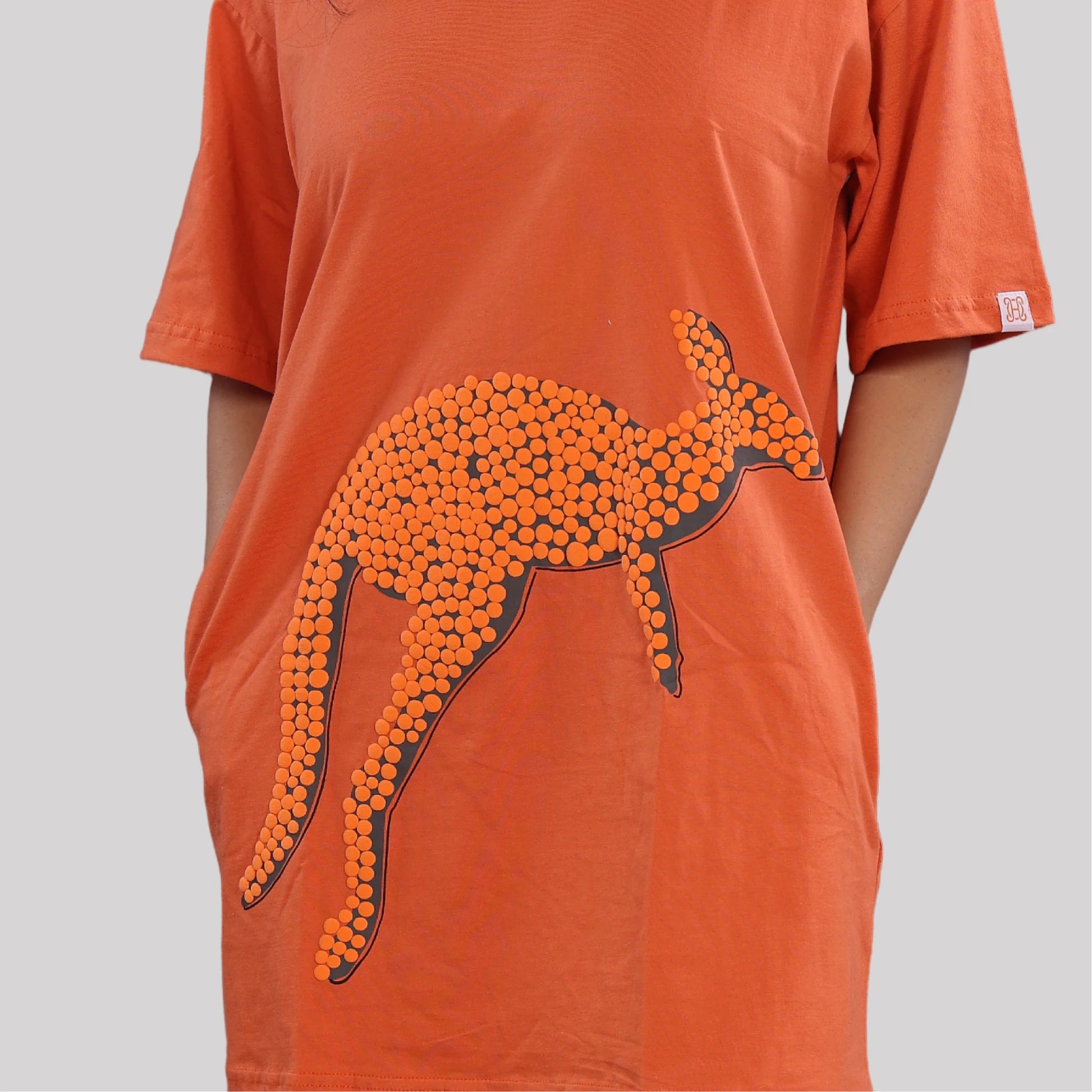 Oversized Kangaroo Tshirt Dress