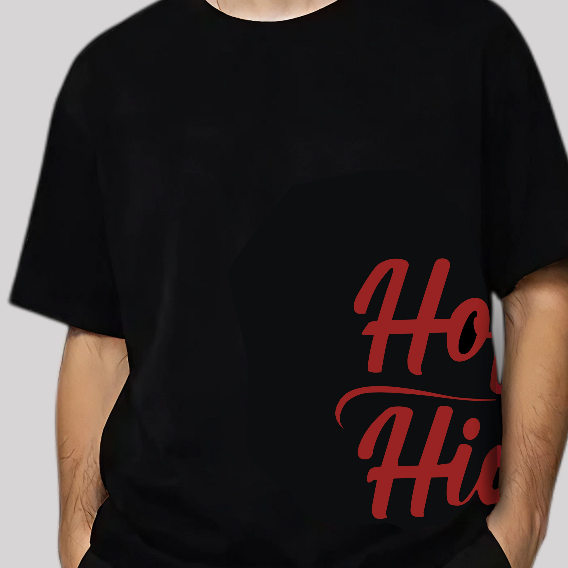 Oversized side to side tshirt for Men