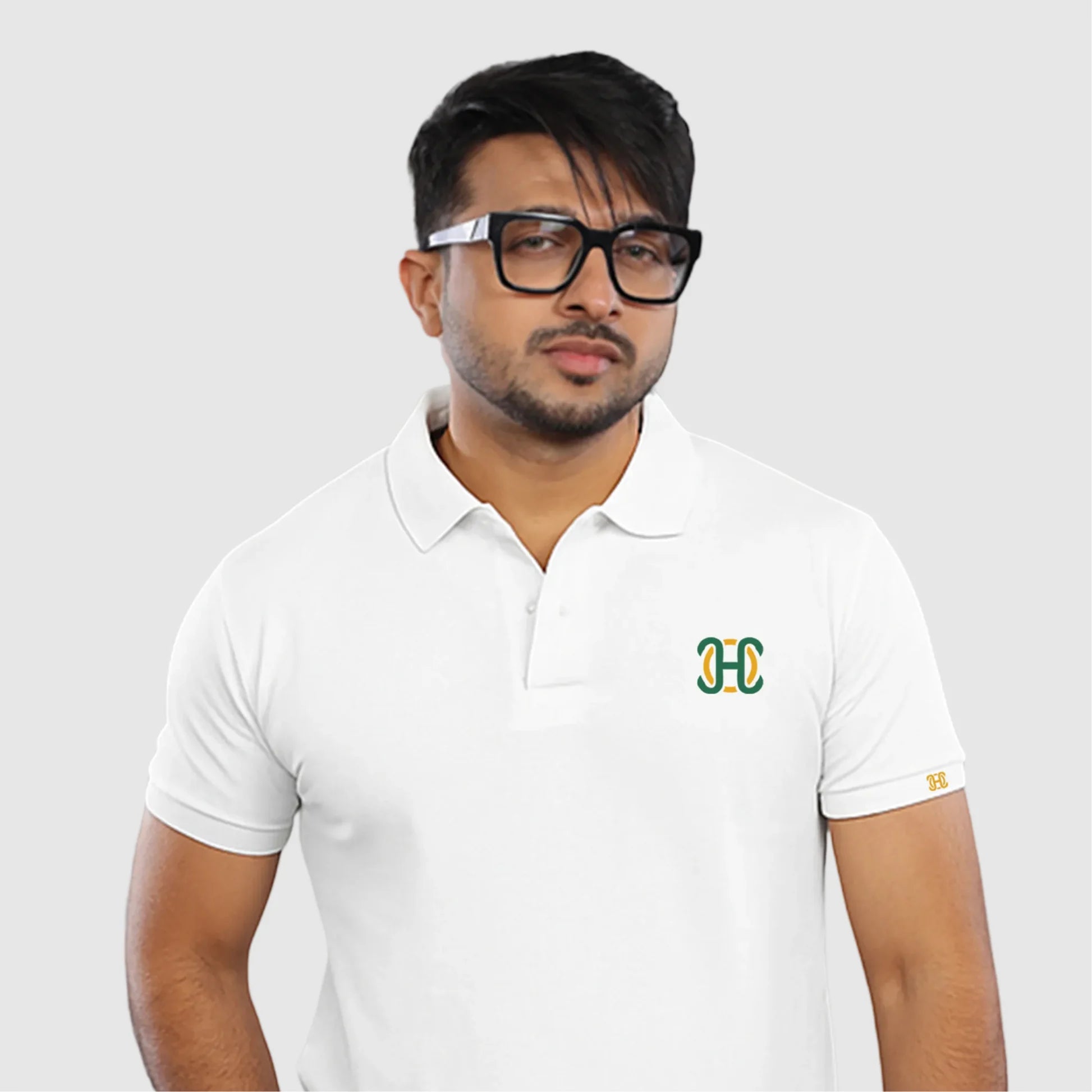 Signature White Polo
