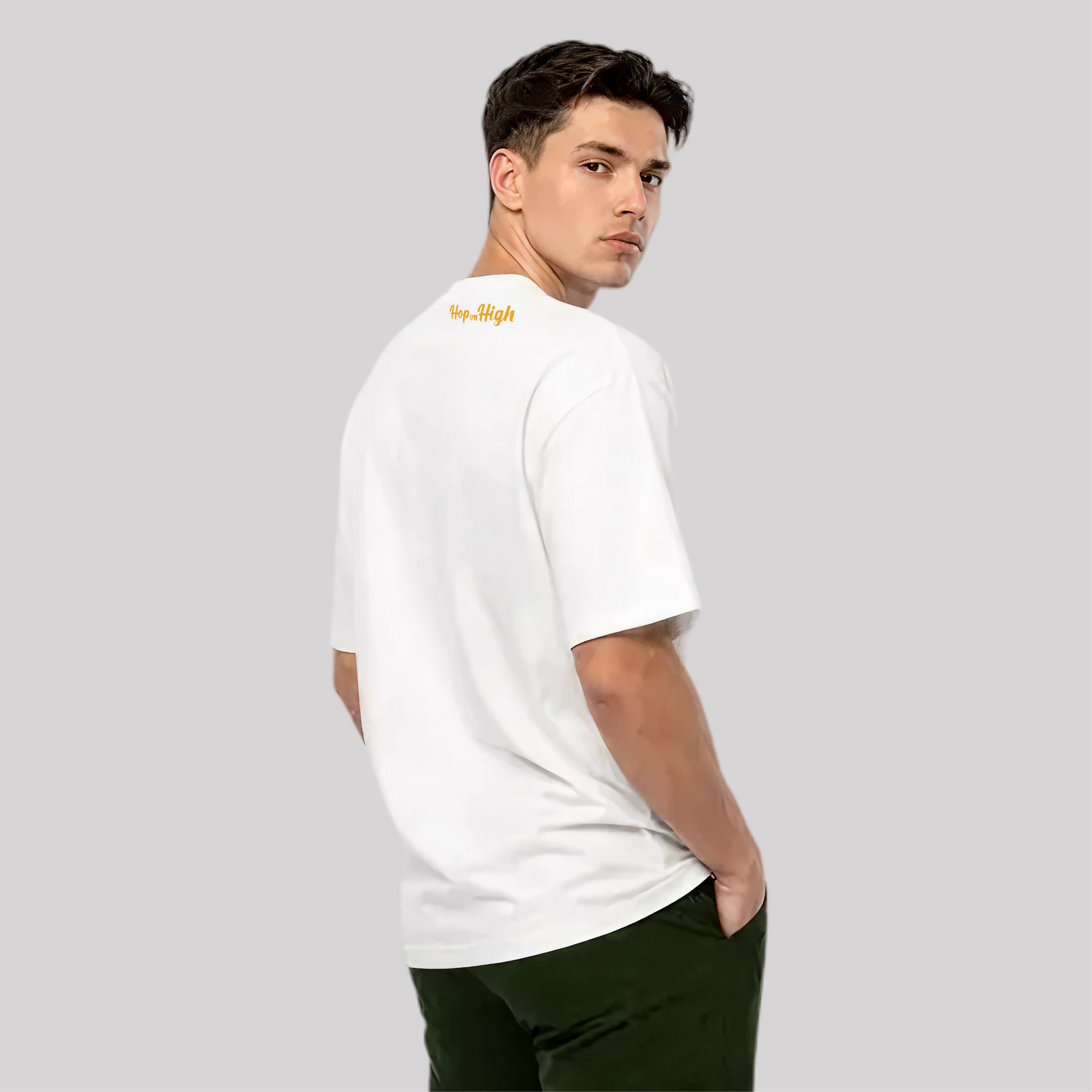Oversized Signature Logo Tshirt For Men