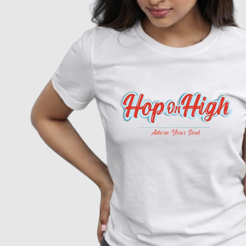 White Tshirt in brand name for Women alternate