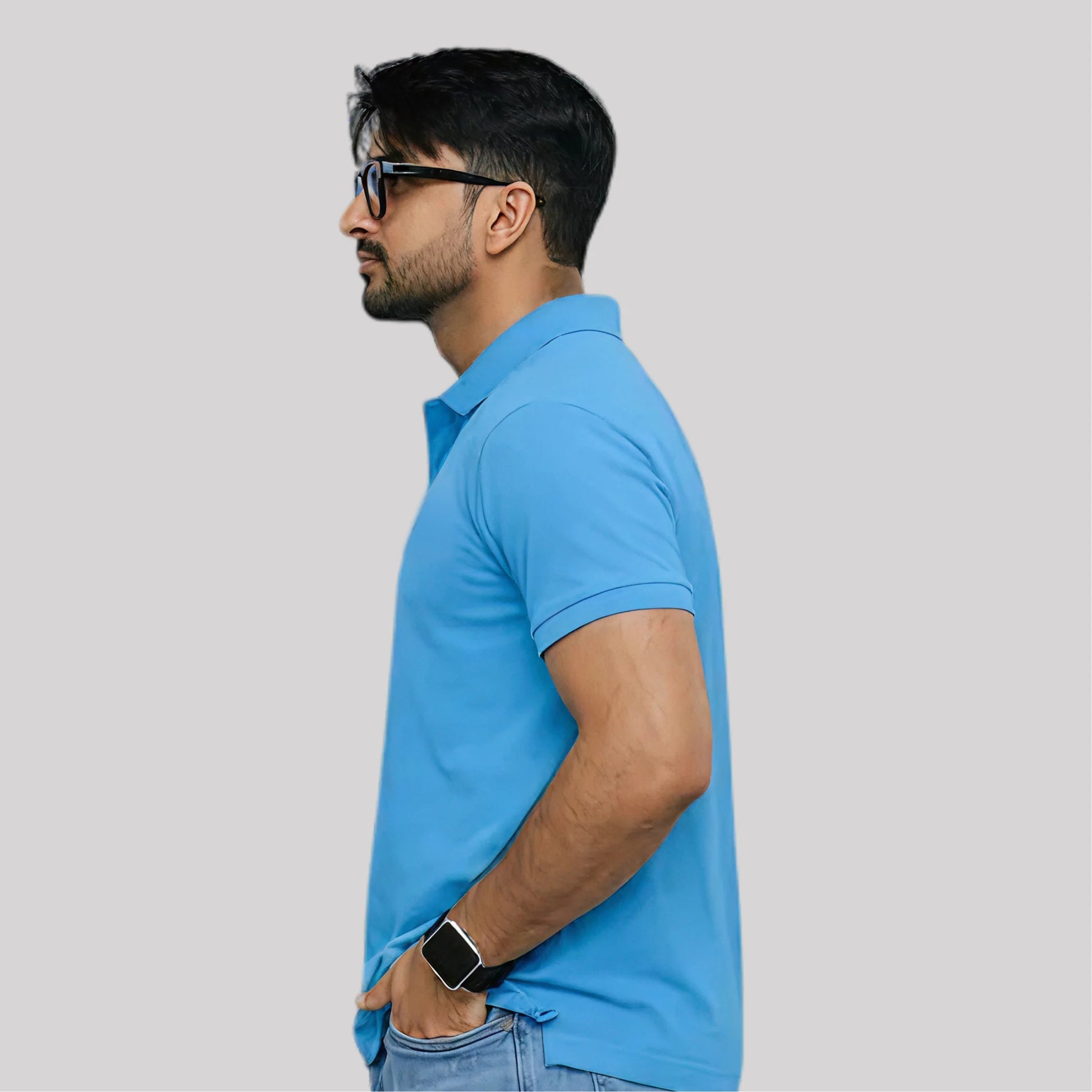 Premium Turquoise Blue Polo