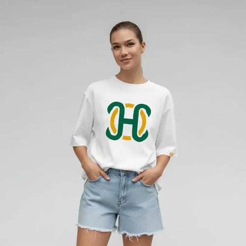 Oversized Signature Logo Tshirt For Women alternate