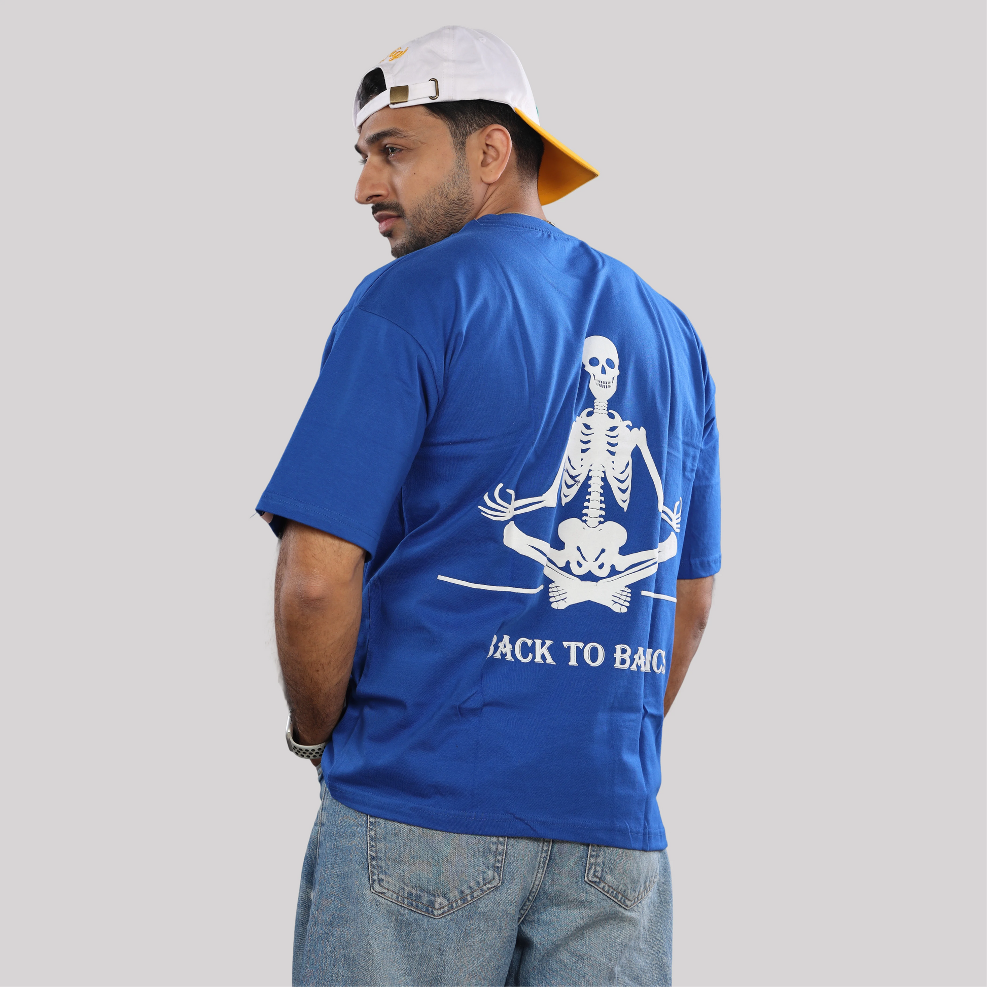 Oversized Skeleton Tshirt for Men