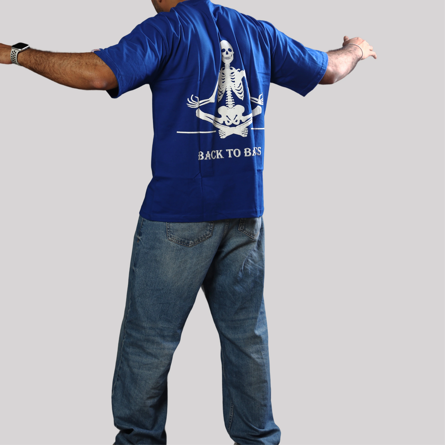 Oversized Skeleton Tshirt for Men