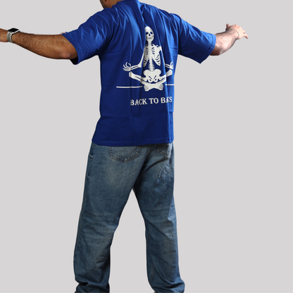 Oversized Skeleton Tshirt for Men