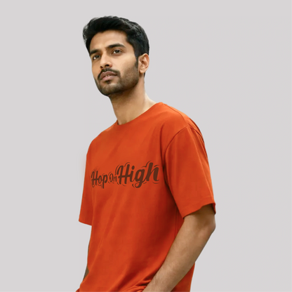 
Oversized Tshirt in Brand name for Men