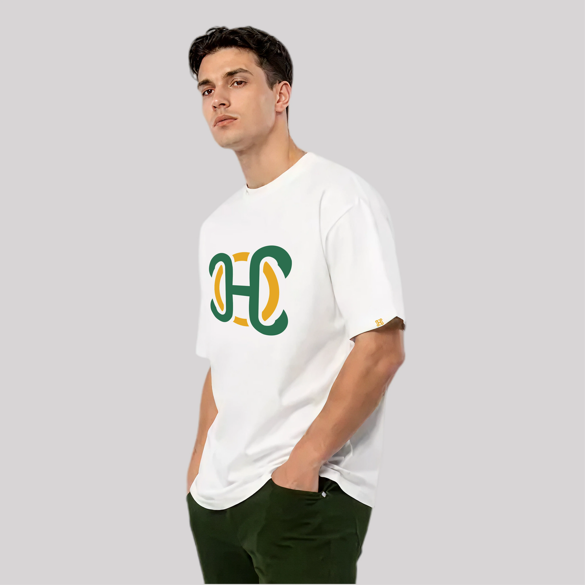 Oversized Signature Logo Tshirt For Men