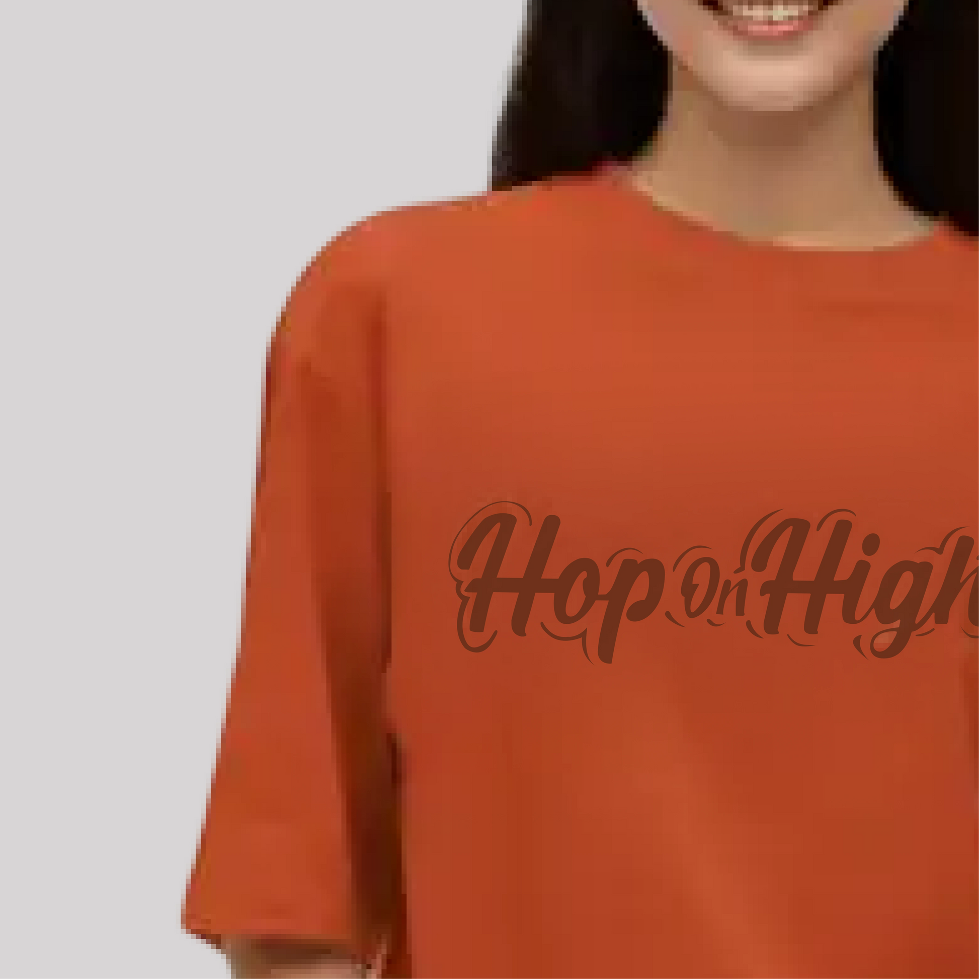 
Oversized Tshirt in Brand name for Women