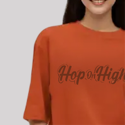 
Oversized Tshirt in Brand name for Women