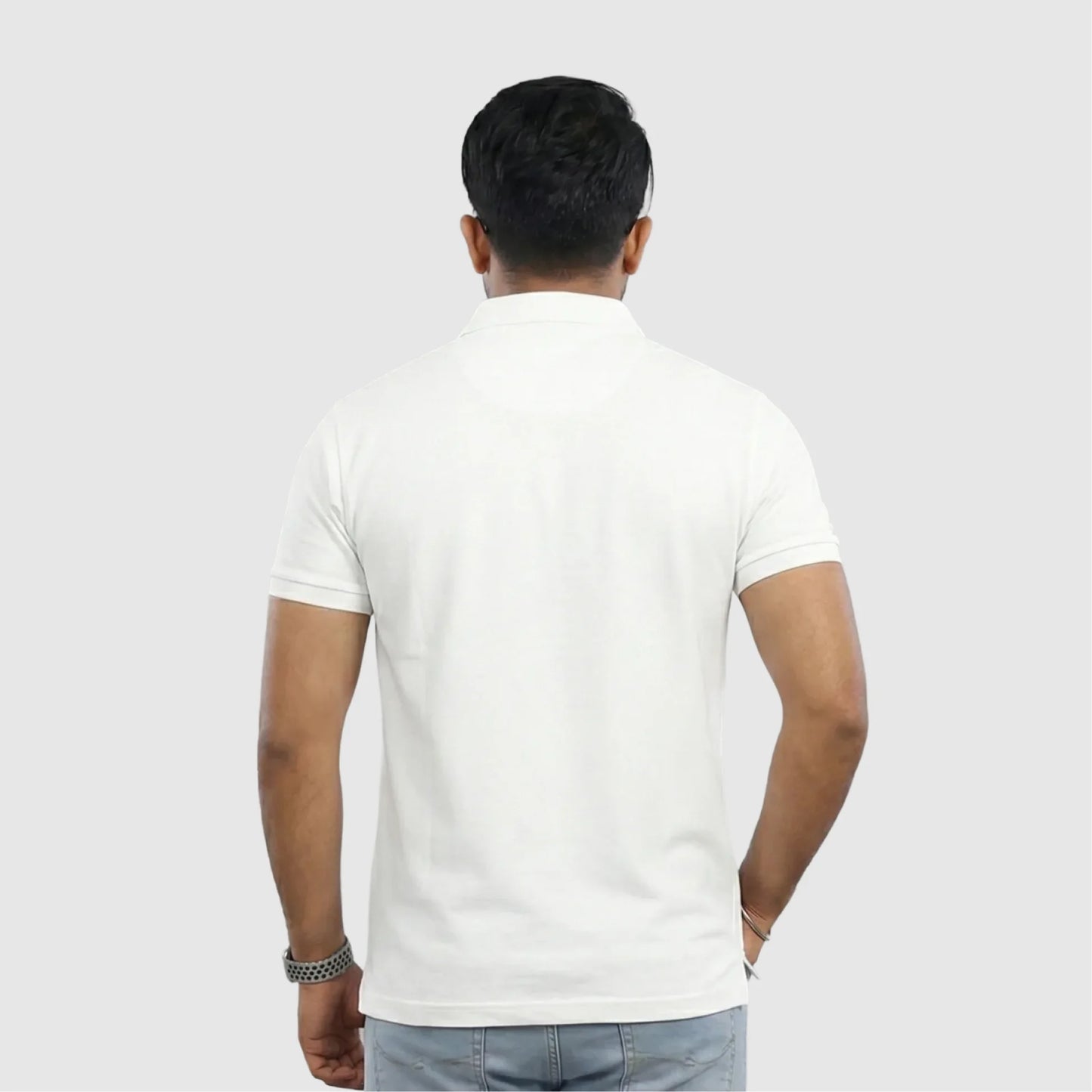 Signature White Polo