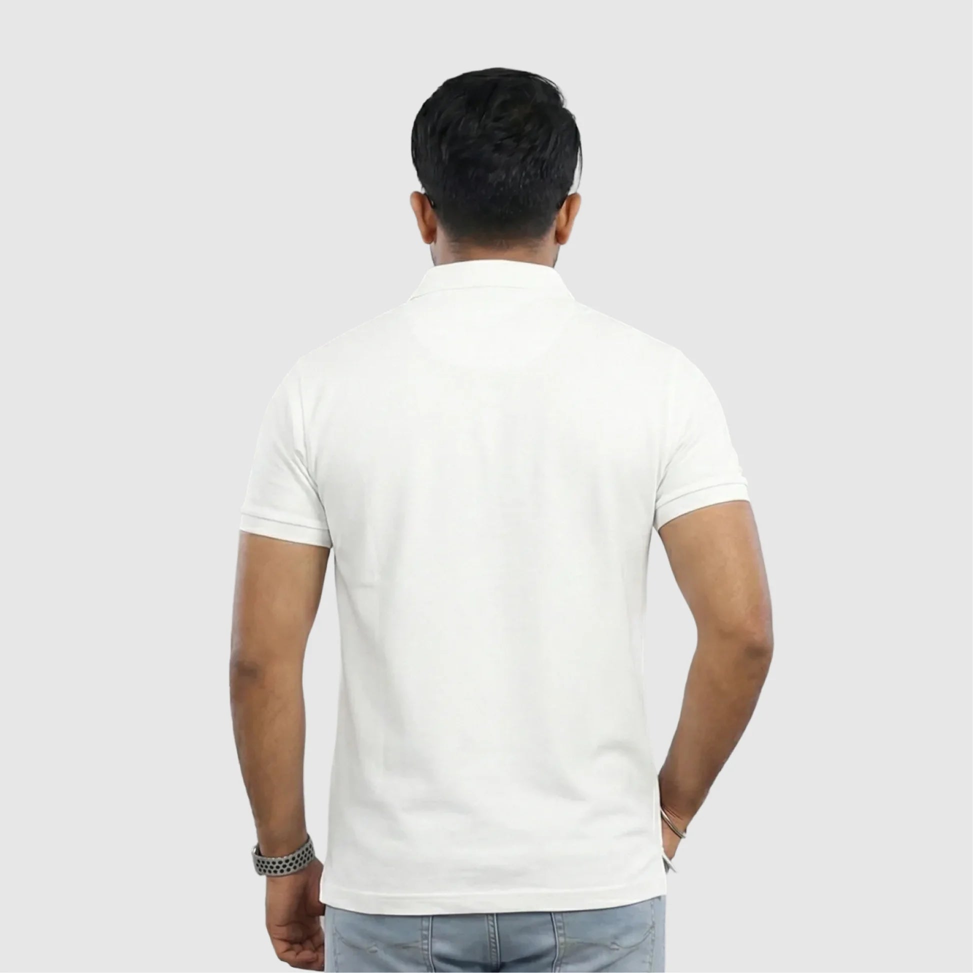 Signature White Polo