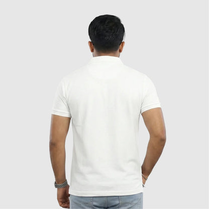 Signature White Polo