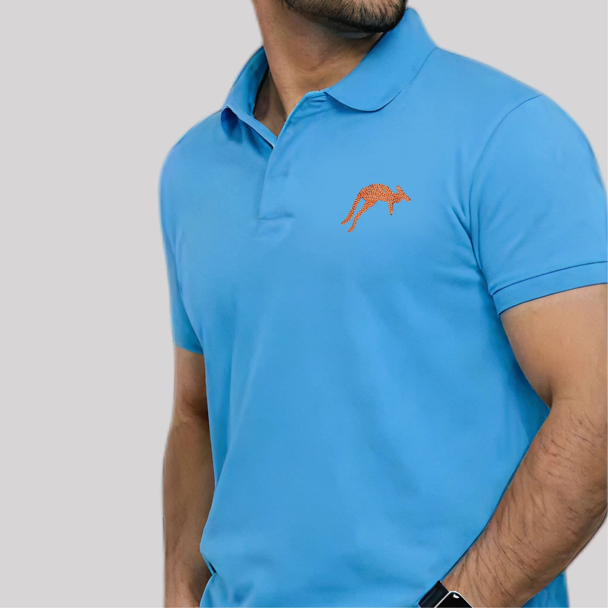 Premium Turquoise Blue Polo