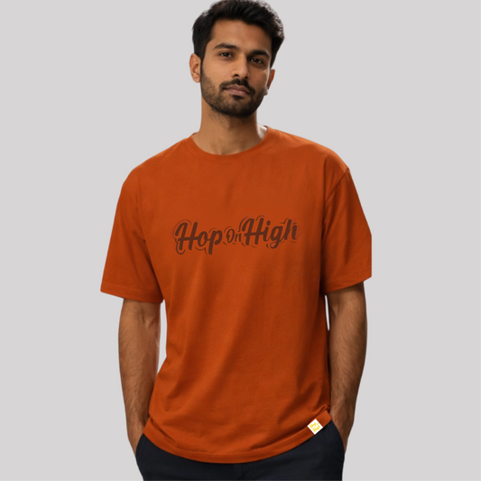 
Oversized Tshirt in Brand name for Men