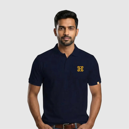Premium Navy Blue Polo