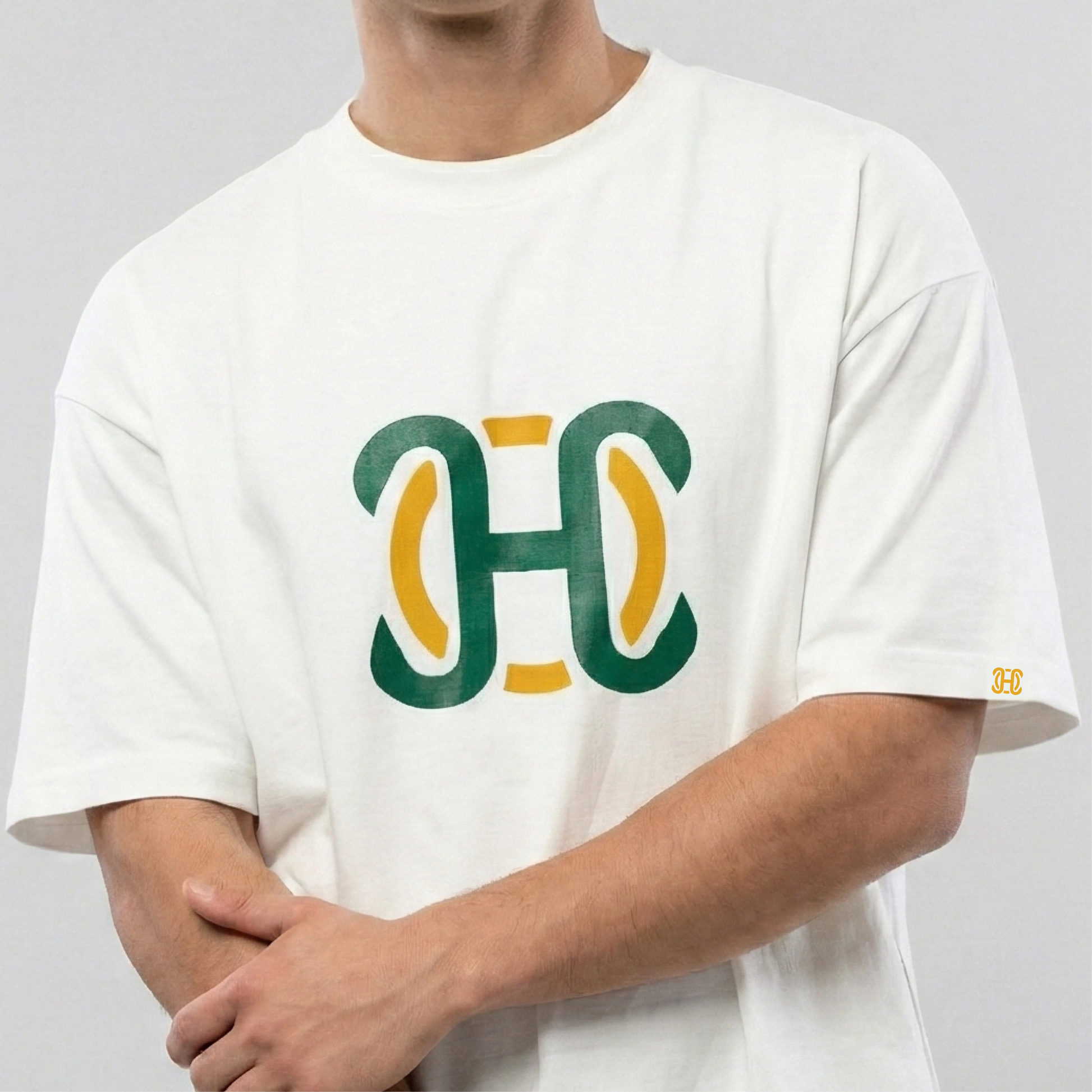 Oversized Signature Logo Tshirt For Men