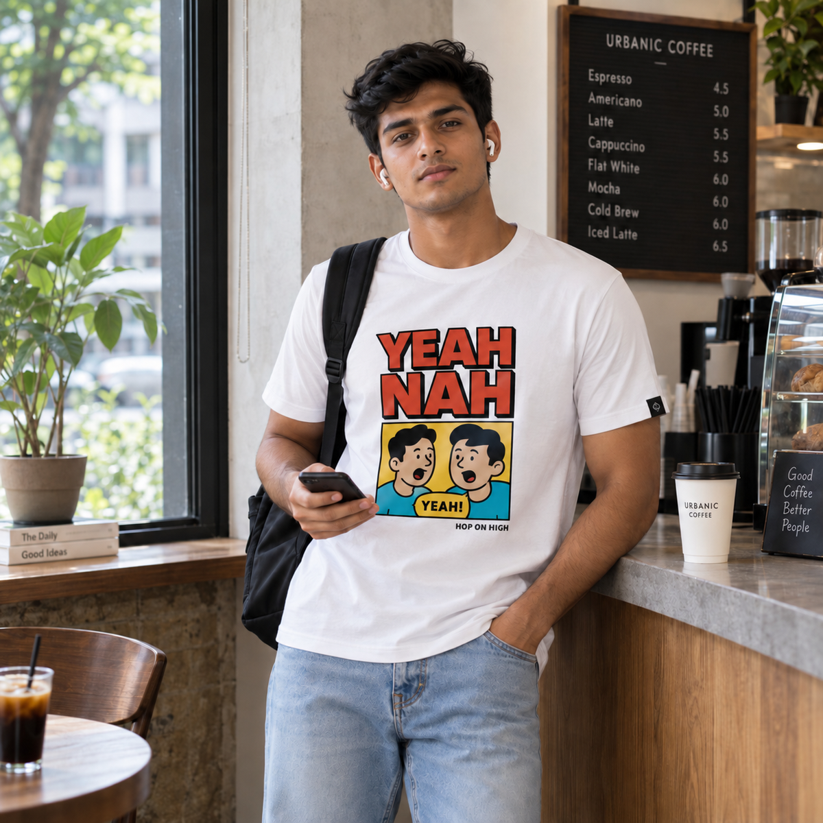 Yeah Nah Tshirt for Men
