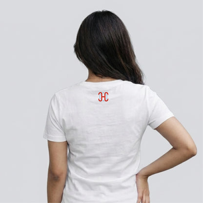 White Tshirt in brand name for Women