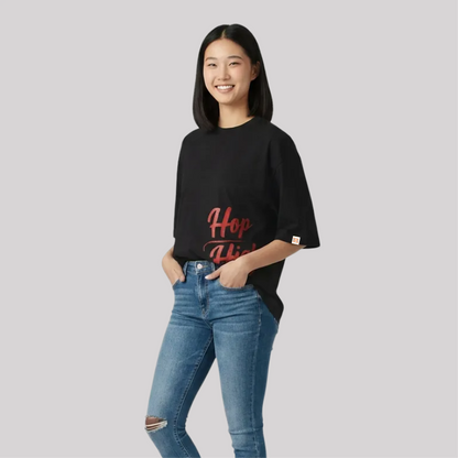 Oversized side to side tshirt for Women